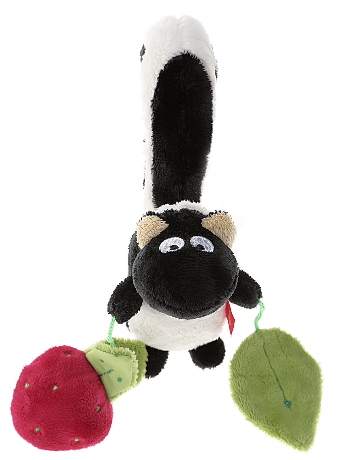 BABYSCHALENMOBILE PlayQ  - Rot/Schwarz, Basics, Textil (26/7/10cm) - Sigikid
