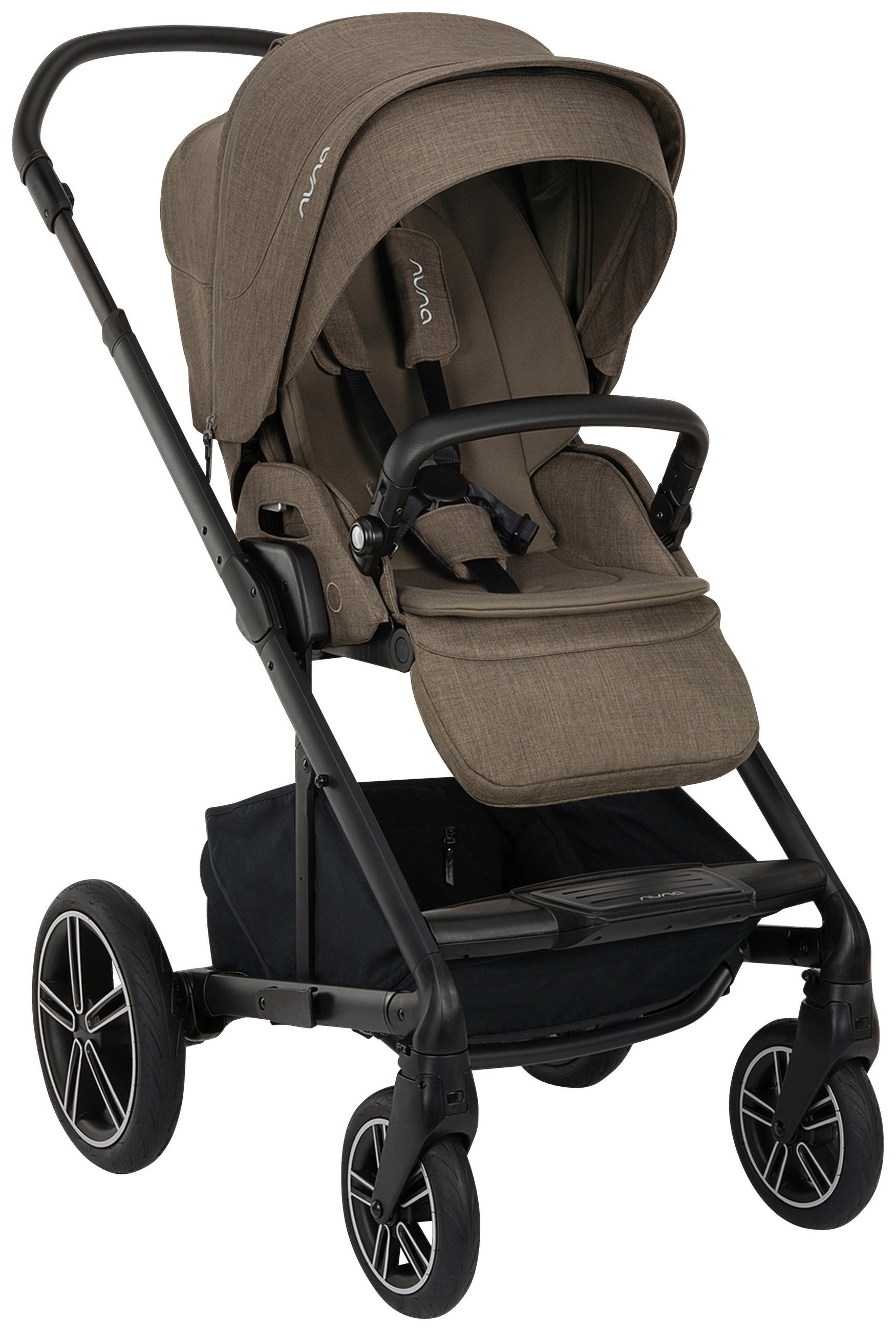 KOMBIKINDERWAGEN  Mixx Next  Pistachio  - Schwarz, Basics, Metall (60/110/82cm) - Nuna