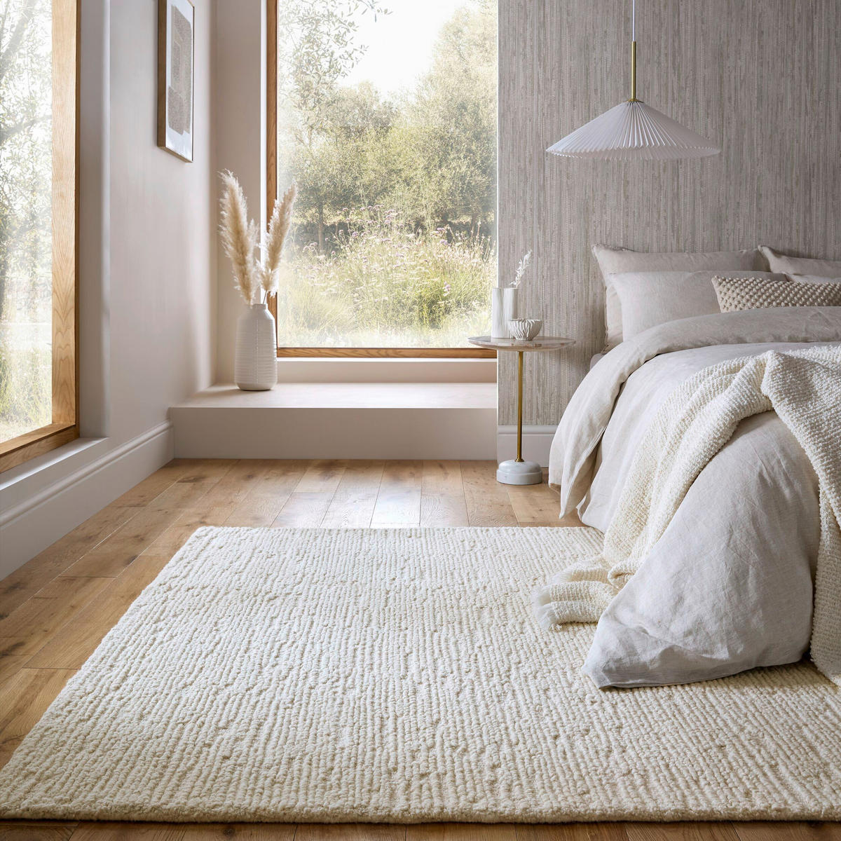 WOLLTEPPICH 200/290 cm Creme  - Creme, MODERN, Textil (200/290cm) - Xora