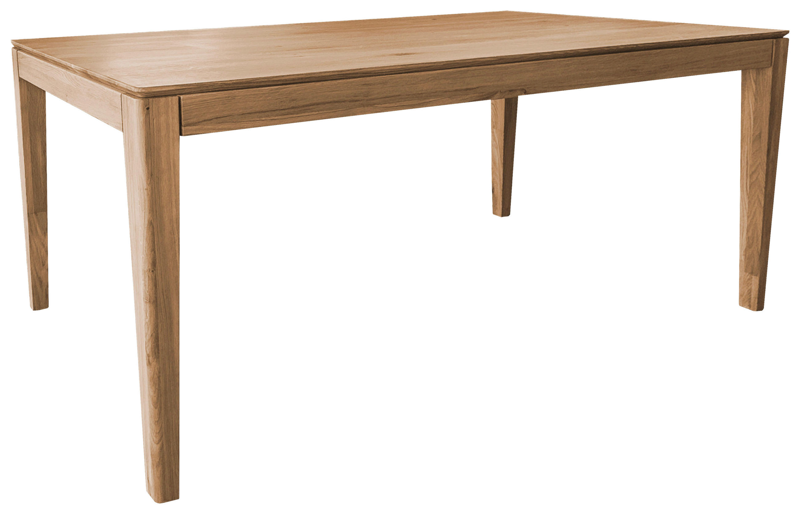 Masă din lemn, 200-285/100/75 cm,