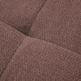 ECKSOFA in Chenille Braun  - Schwarz/Braun, MODERN, Textil/Metall (182/290cm) - Hom`in