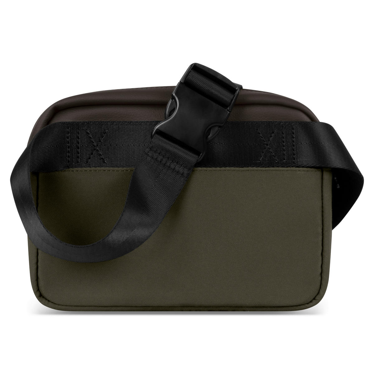 SCHULTERTASCHE - Olivgrün, Basics, Textil (6/22,5/15cm) - ABC Design