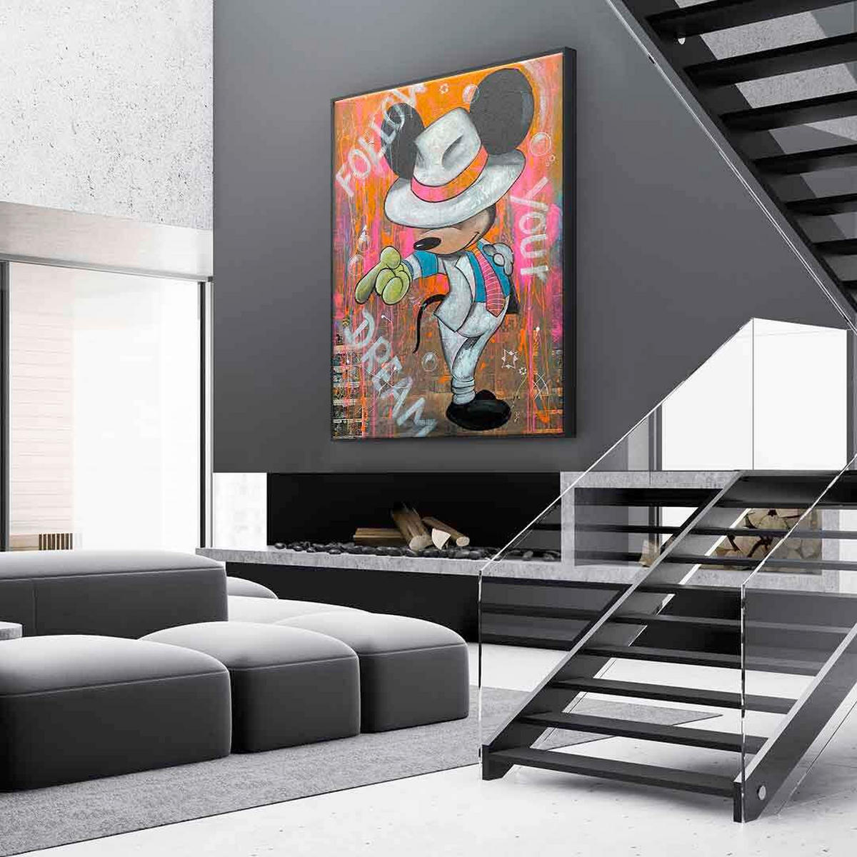 KUNSTDRUCK  - Multicolor, Basics, Holz (200x150cm)