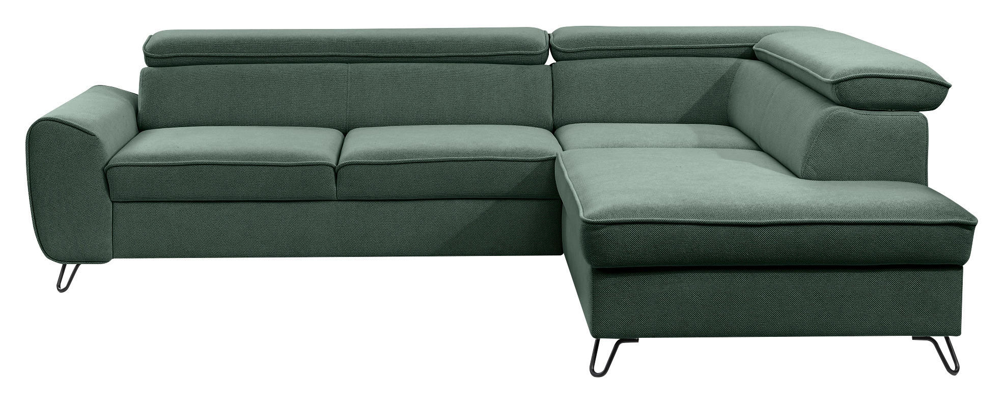 Stylife Ecksofa Waldgrün 250x200 cm