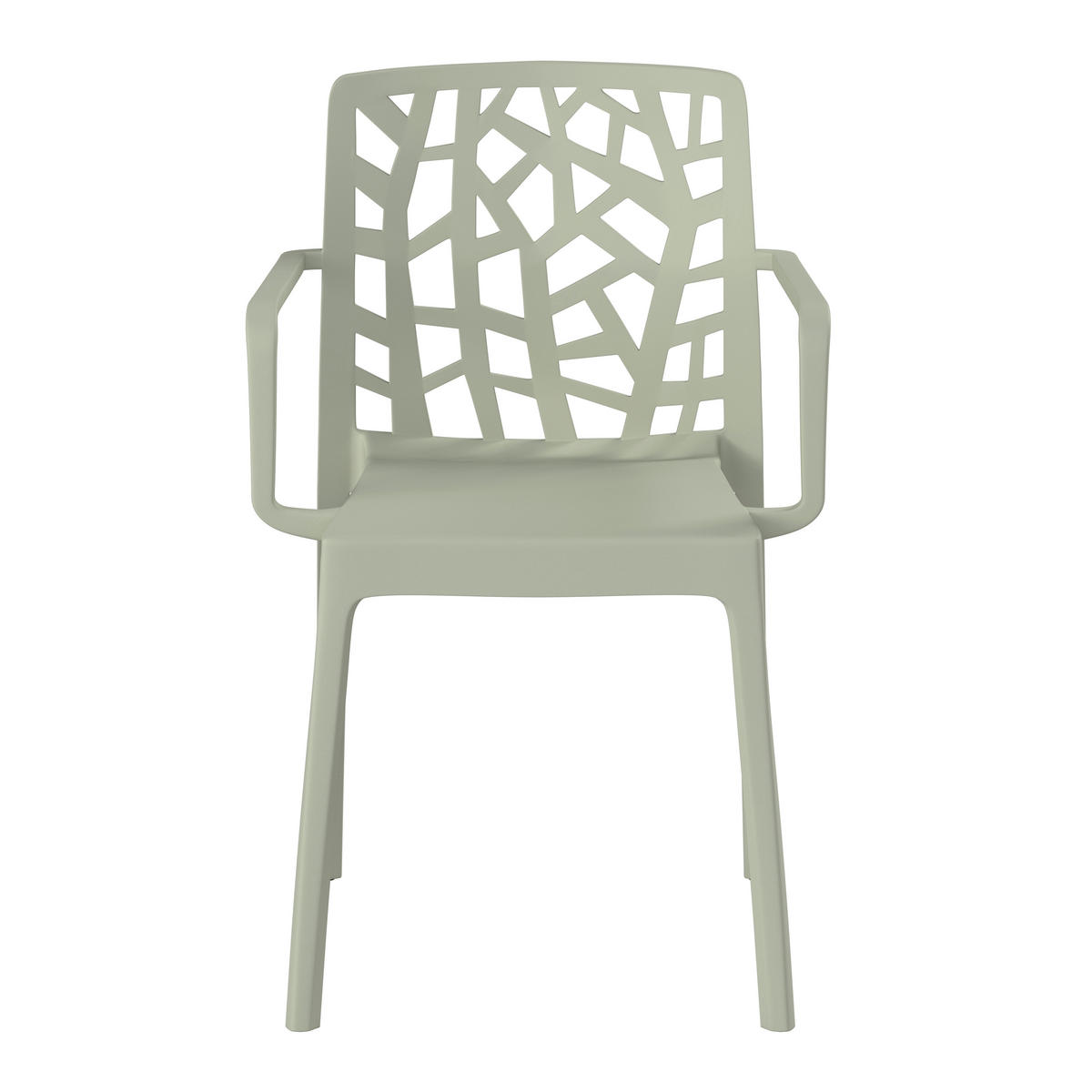 GARTENSTUHL Grün  - Grün, MODERN, Kunststoff (55/82/53.5cm) - Ambia Garden