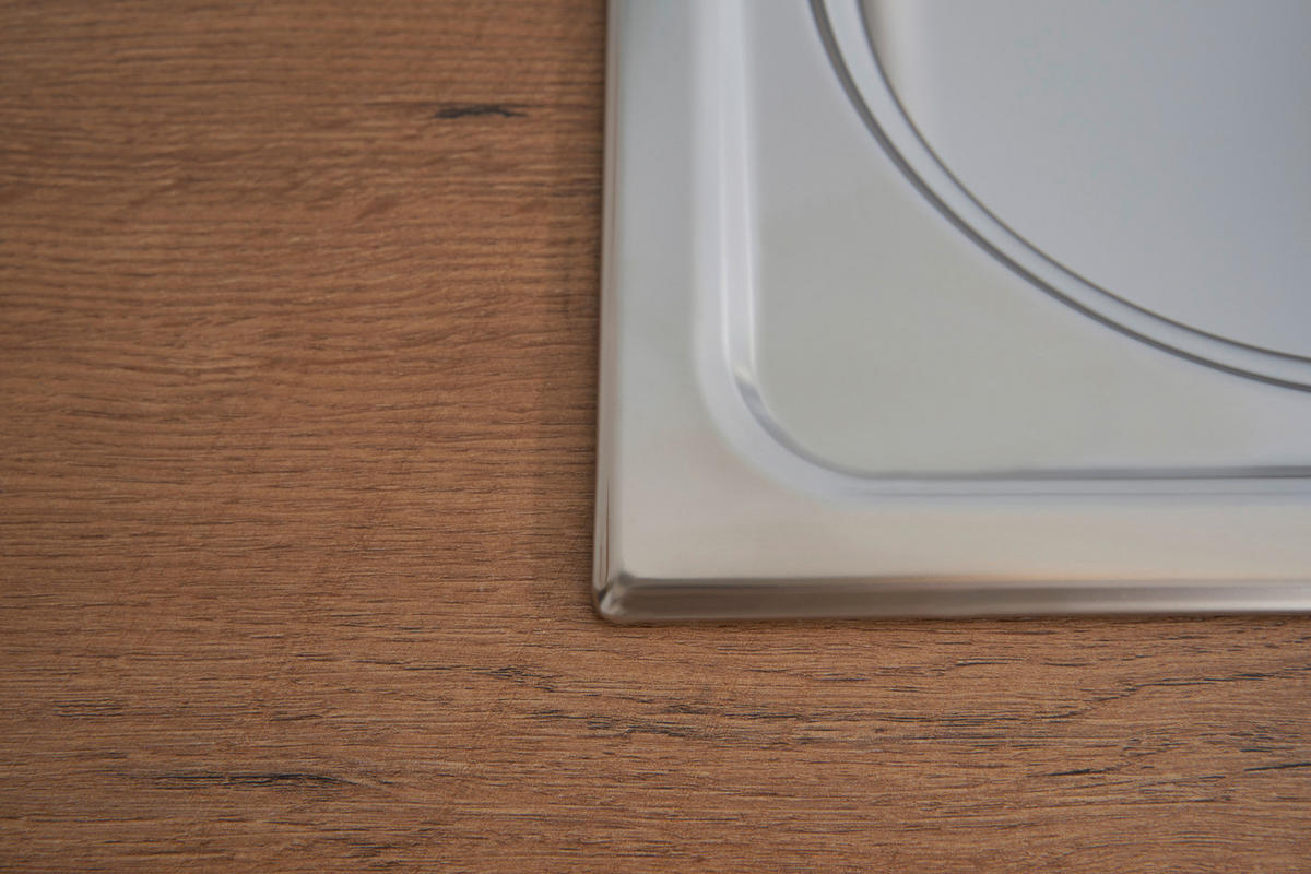 DISKHO 1720DALLAS100X50  - stålfärgad, Modern, metall (100/17,5/50cm) - Respekta