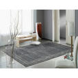 WEBTEPPICH  Wohnzimmer 240/300 cm Monza Dunkelgrau rechteckig  - Dunkelgrau, KONVENTIONELL, Textil (240/300cm) - Dieter Knoll