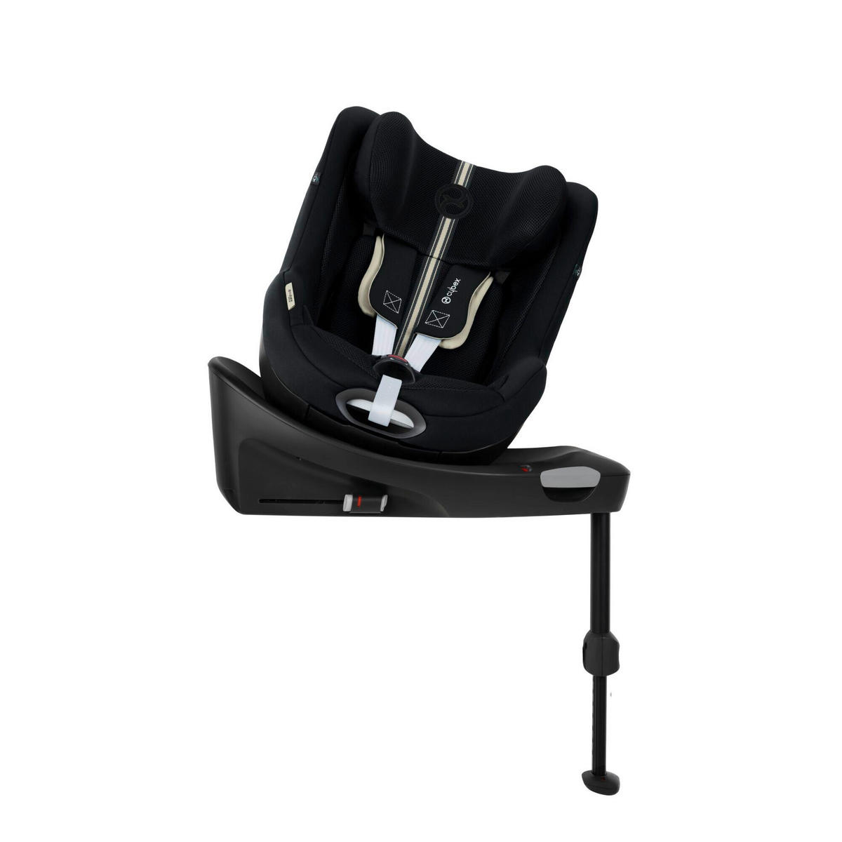 KINDERAUTOSITZ Sirona G i-Size+  - Schwarz, Basics, Kunststoff/Textil (71/44/75cm) - cybex GOLD