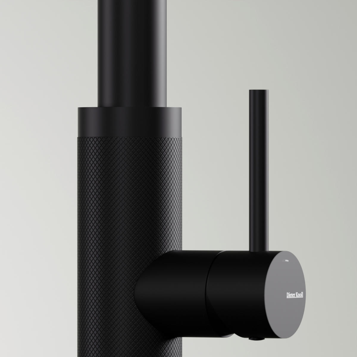 KÜCHENARMATUR  - Schwarz, Design, Metall (4,3/45,4/23cm) - Dieter Knoll
