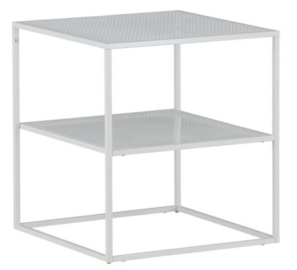 SIDOBORD i metall 55/55/60 cm  - vit, Design, metall (55/55/60cm) - Niels Andersson