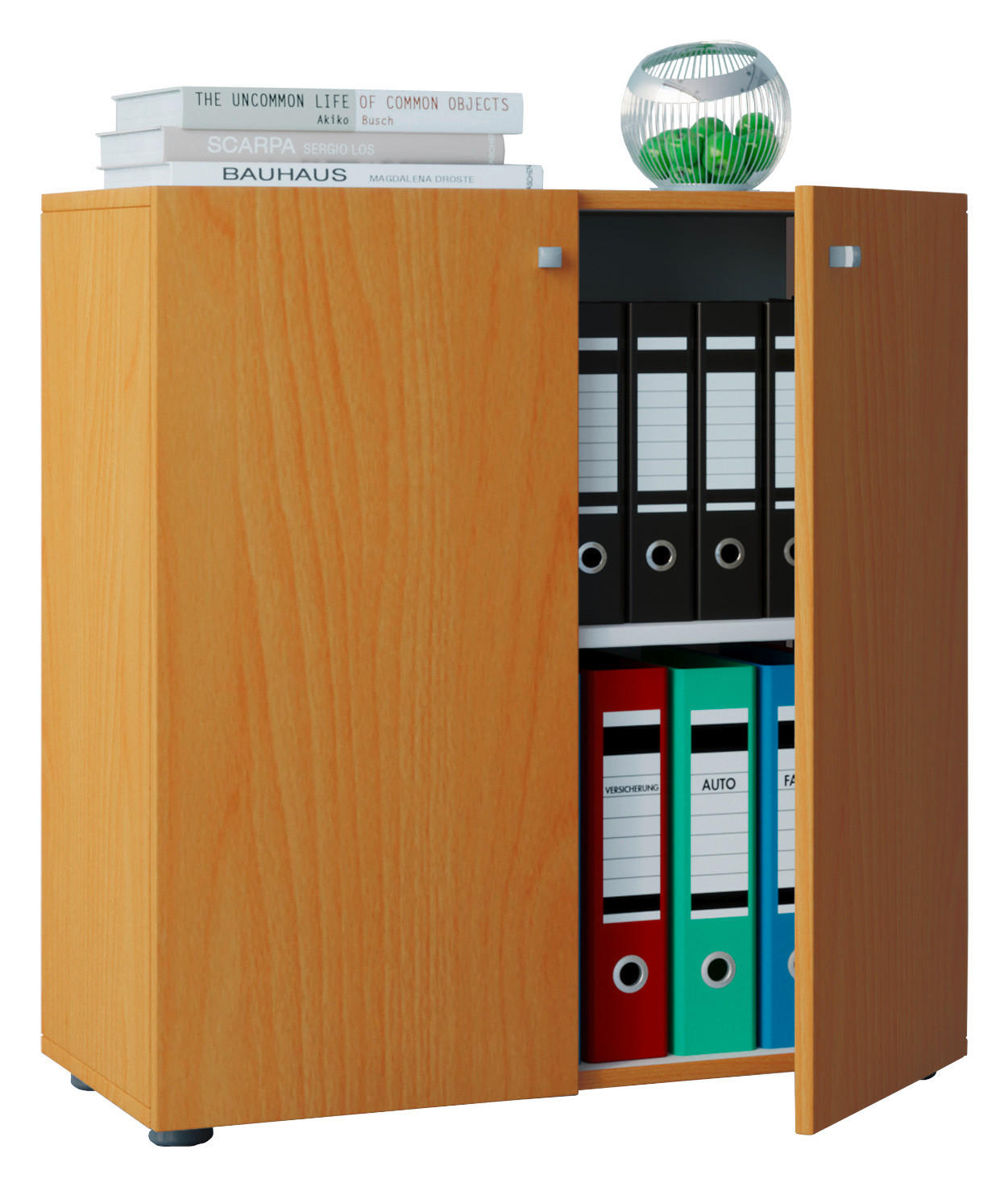 AKTENSCHRANK Buchefarben  - Buchefarben, Basics, Holzwerkstoff (70/74/39cm) - MID.YOU