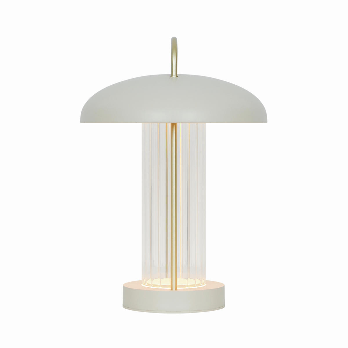 AKKU-TISCHLEUCHTE 20/29 cm   - Beige, KONVENTIONELL, Kunststoff (20/29cm) - Nordlux