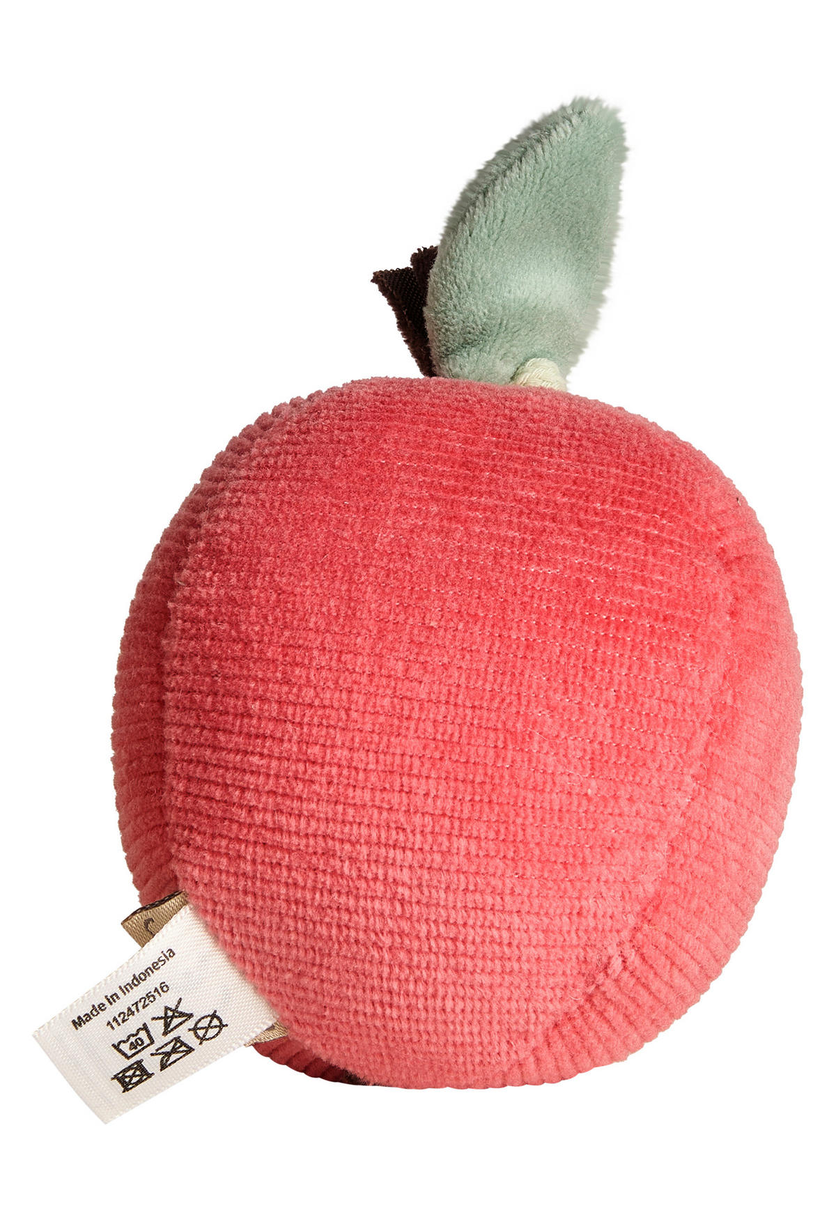 KUSCHELTIER Früchte 9/9/9 cm  - Hellrot, Basics, Textil (9/9/9cm) - Sterntaler