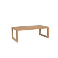 LOUNGETISCH  - Natur, Holz (130/60/43cm) - Amatio