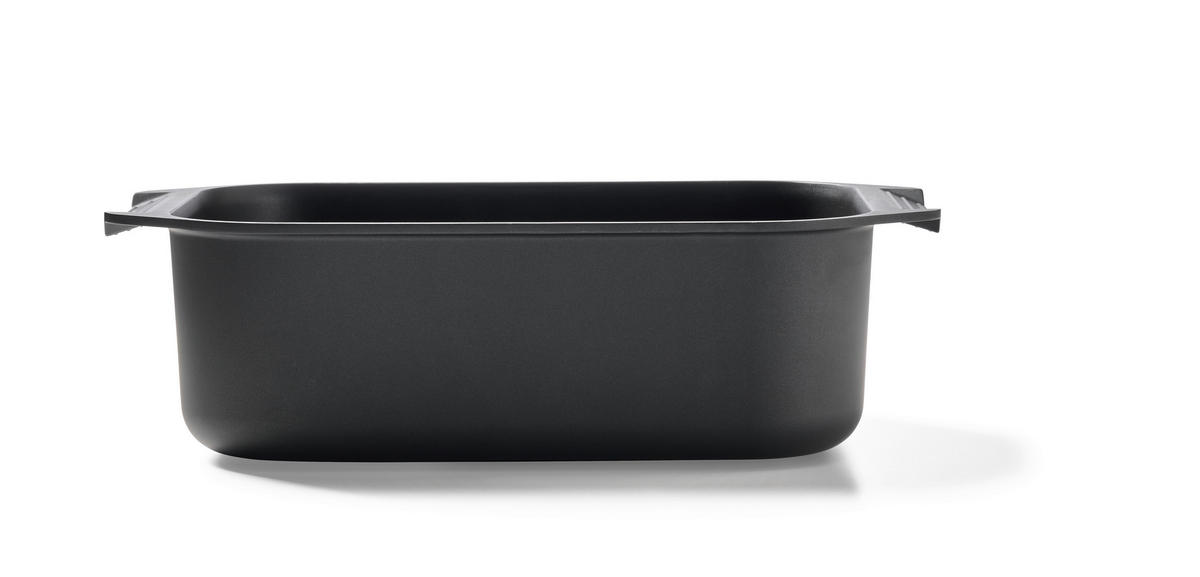BRÄTER  - Klar/Schwarz, Basics, Glas/Metall (34,5/24,5/12,2cm) - Homeware Profession.