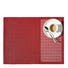 TISCHSET - Rot, Design, Textil (35/45cm) - Esposa