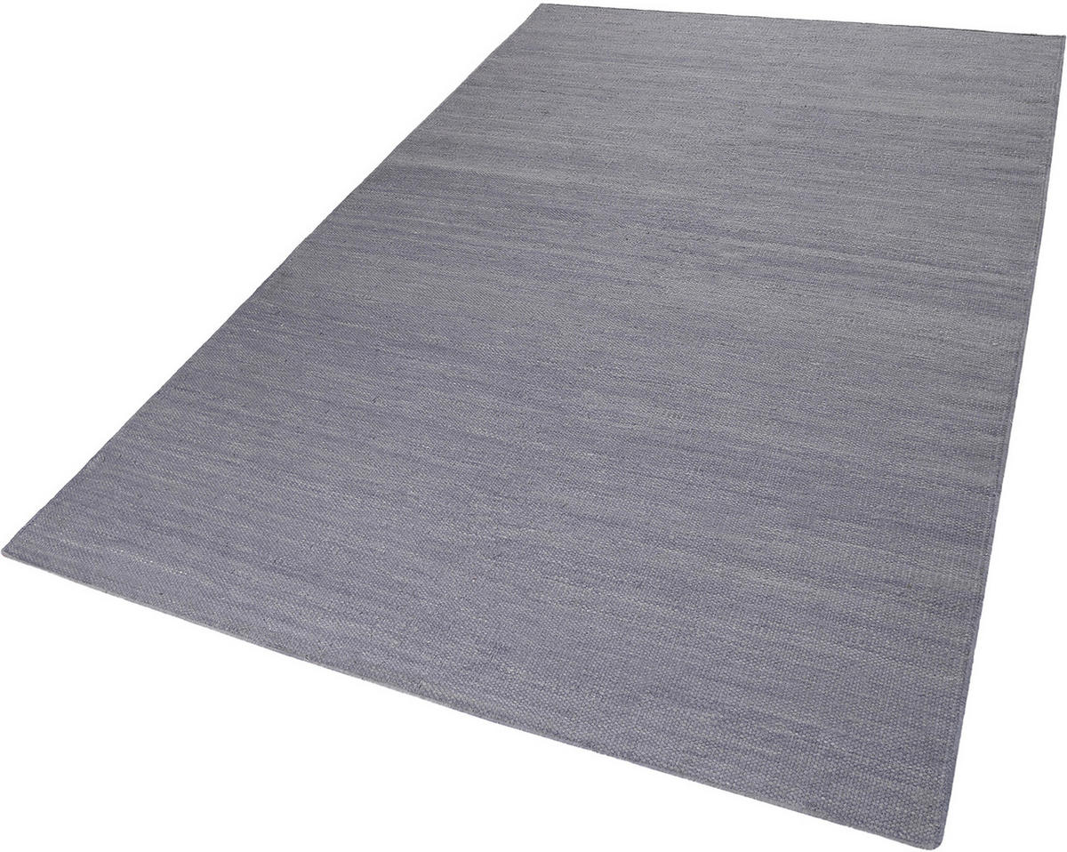 Handwebteppich Grau Baumwolle 130/190 cm Rainbow Kelim Grau  - Grau, KONVENTIONELL, Textil (130/190cm) - Esprit