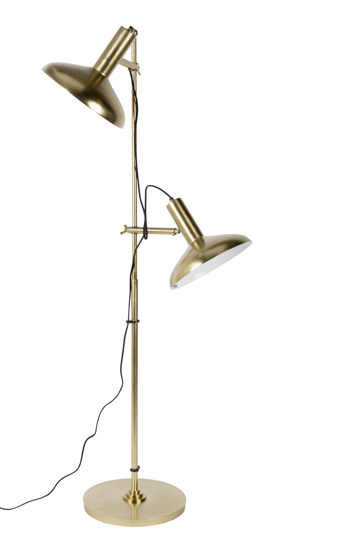 STEHLEUCHTE 69/160 cm    - Messingfarben, Trend, Metall (69/160cm) - Zuiver