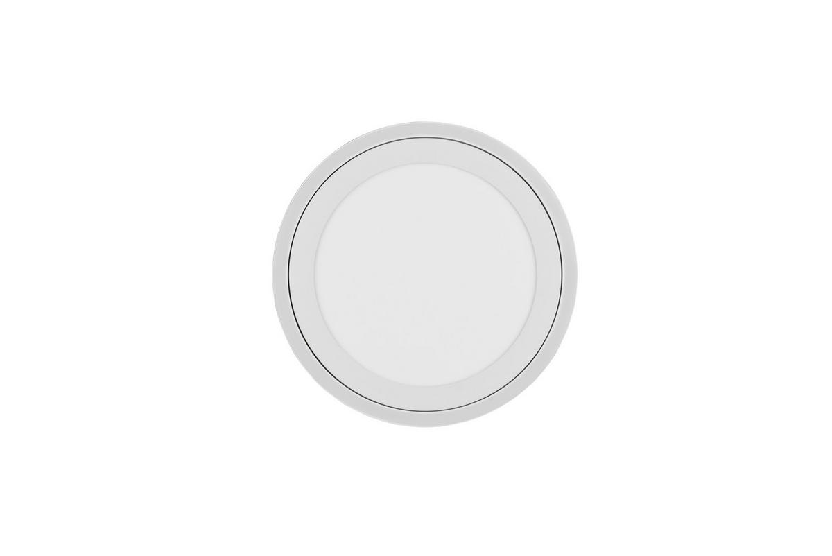 LED-DECKENLEUCHTE  34/4 cm    - Weiss, Basics, Kunststoff (34/4cm)