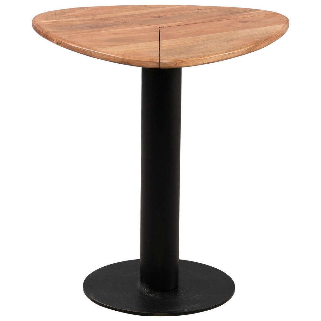 Boxxx KONFERENČNÝ STOLÍK, čierna, farba akácie, drevo, kov, 48/48/42 cm