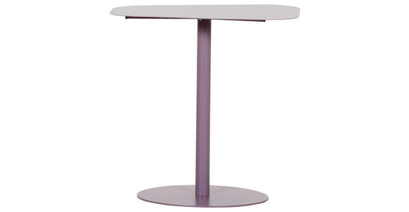 BEISTELLTISCH 50/38/50 cm Lila organisch  - Lila, Design, Metall (50/38/50cm) - Landscape