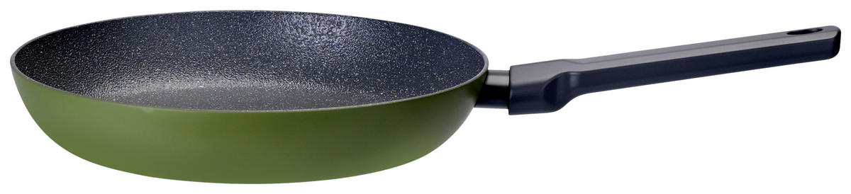 PFANNE 28 cm  - Schwarz/Hellgrün, Basics, Metall (28cm) - Homeware Profession.