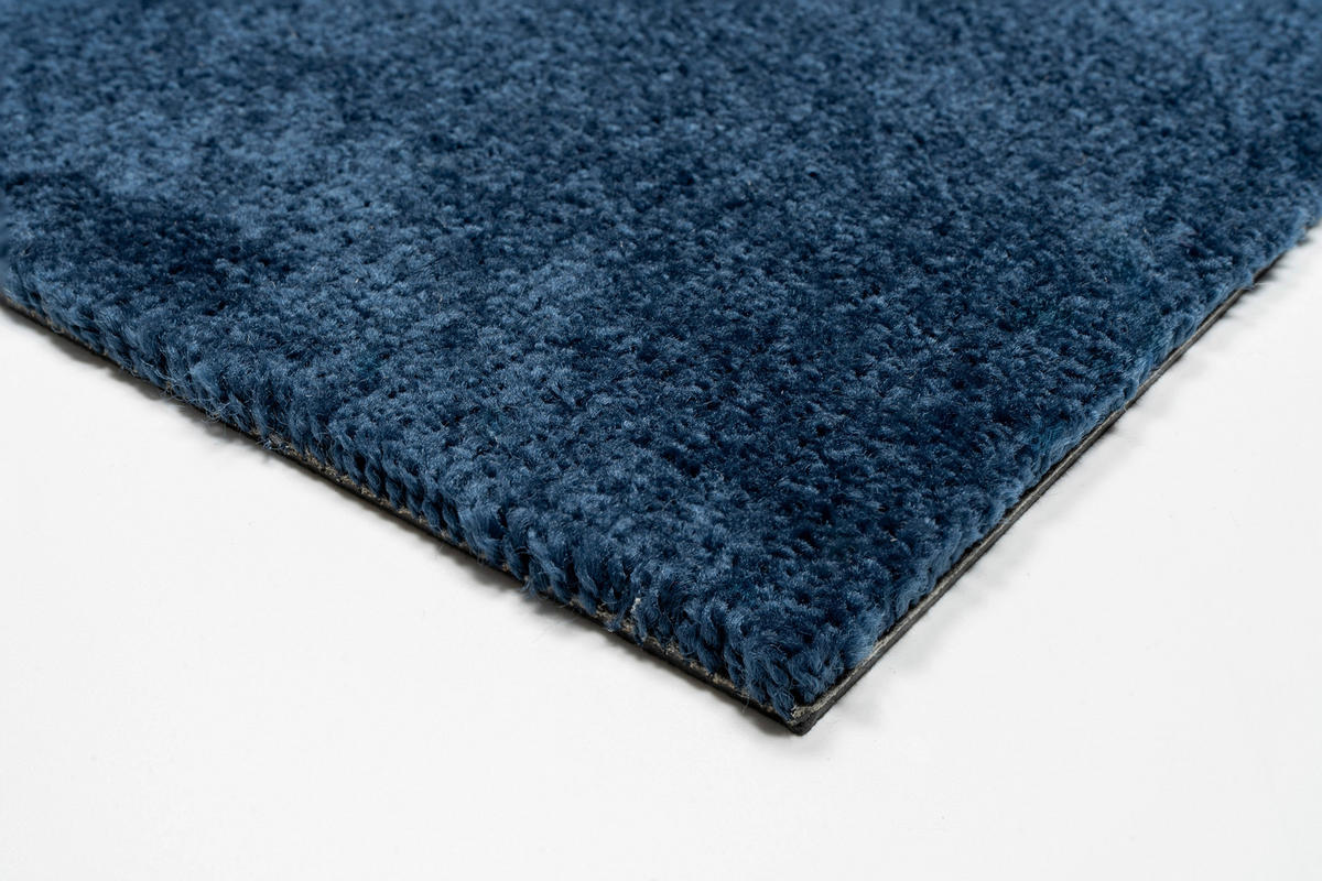 Teppichfliese Carousel 180 50/50 cm  in Dunkelblau  - Dunkelblau, Basics, Textil (50/50cm)