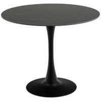 JEDILNA MIZA, črna  - črna, Trend, kovina/keramika (90/90/75cm) - MID.YOU