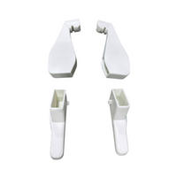 HOCHSTUHL-ADAPTER Brunch  - Weiß, Basics, Kunststoff/Metall - Jimmylee