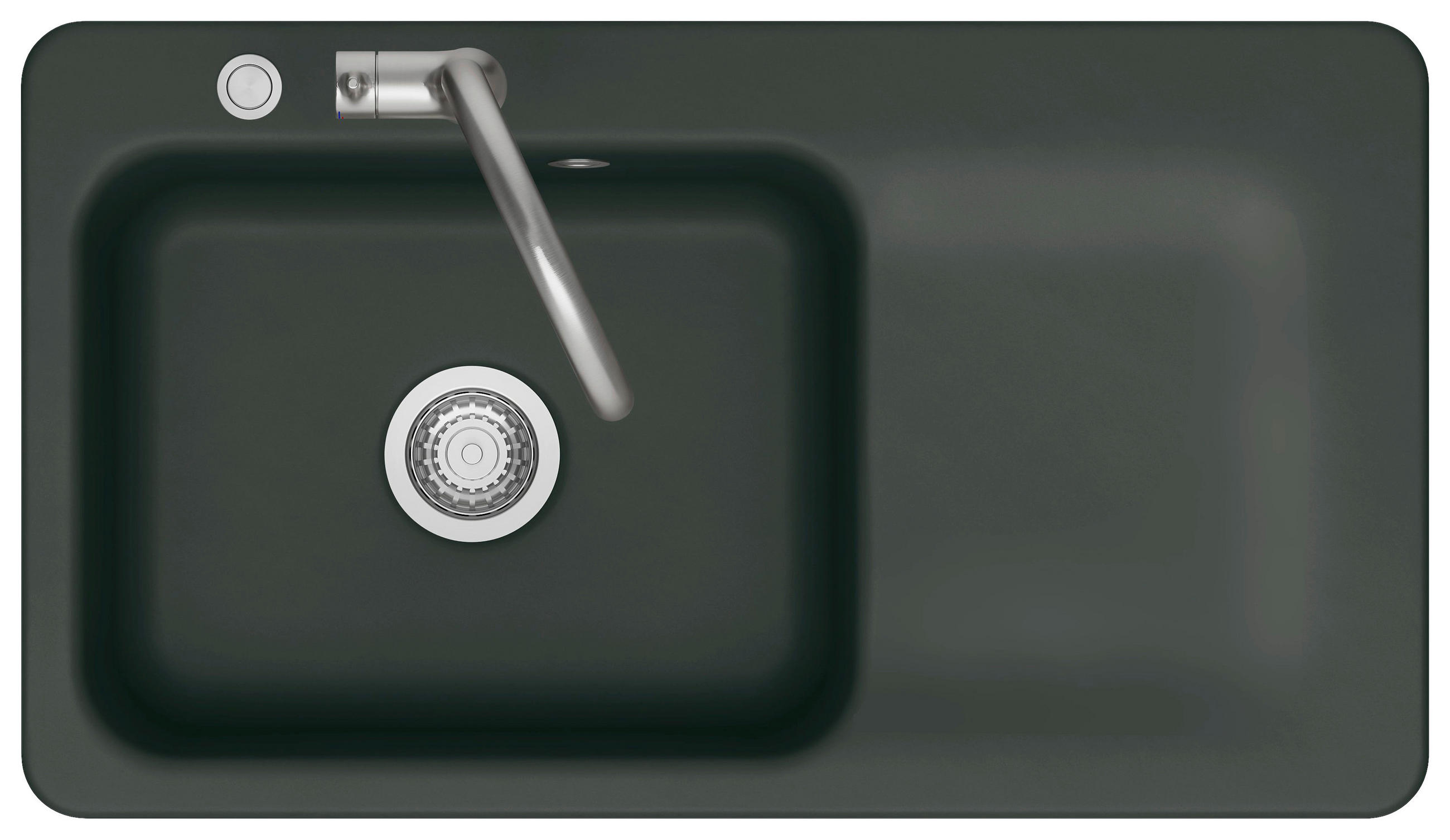 SPÜLE Juna 90 / 50150256  - Dunkelgrün, Basics, Keramik (90/20/51cm) - Systemceram