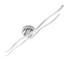 STROPNA LED SVETILKA NEW WAVE - krom, Design, kovina/umetna masa (108,7/16/11,5cm) - Novel