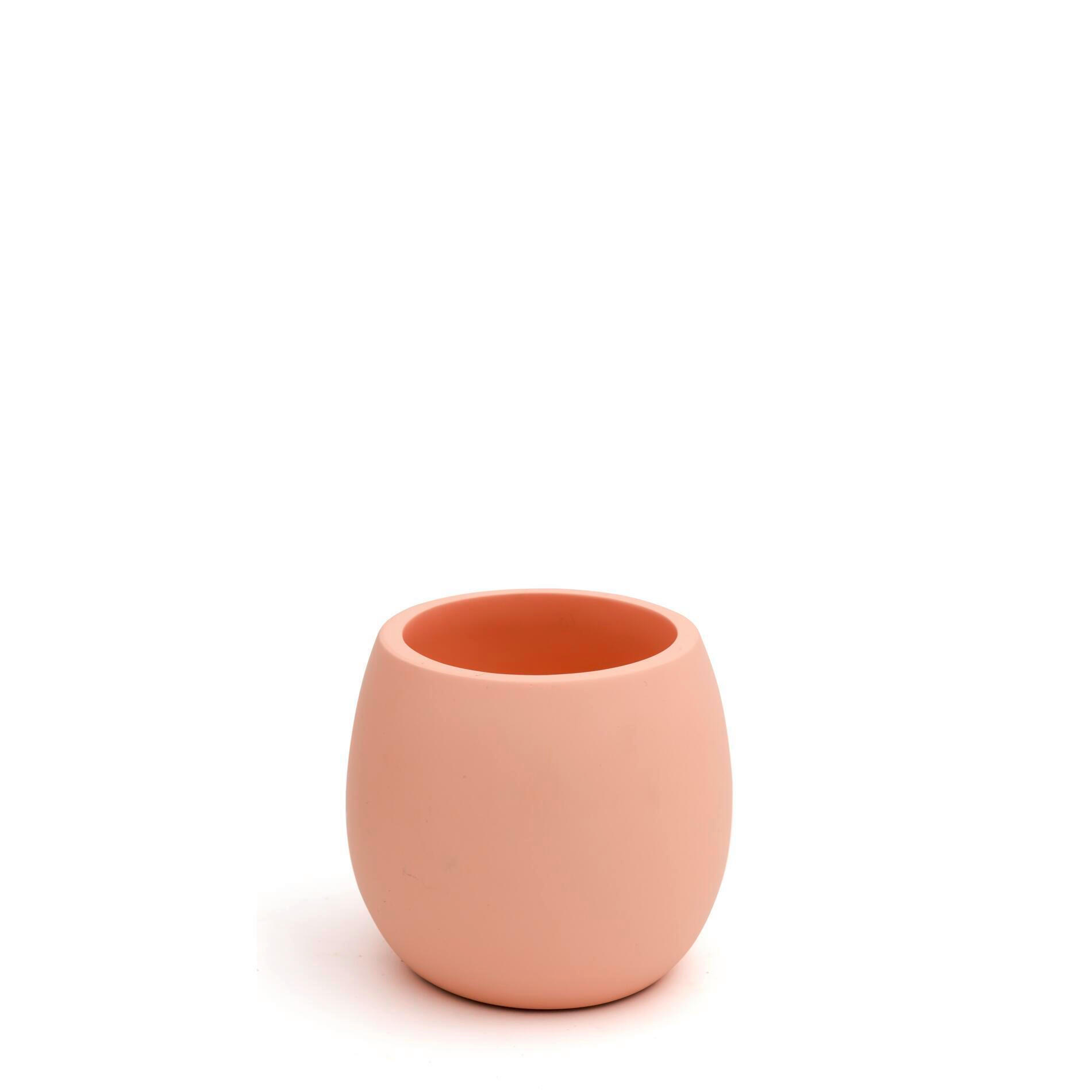 KELÍMEK NA ZUBNÍ KARTÁČEK světle růžová - světle růžová, Basics, plast (9,7/8,7/9,7cm) - Sadena