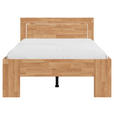 BETT 140/200 cm  in Eichefarben  - Eichefarben, Natur, Holz (140/200cm) - Linea Natura