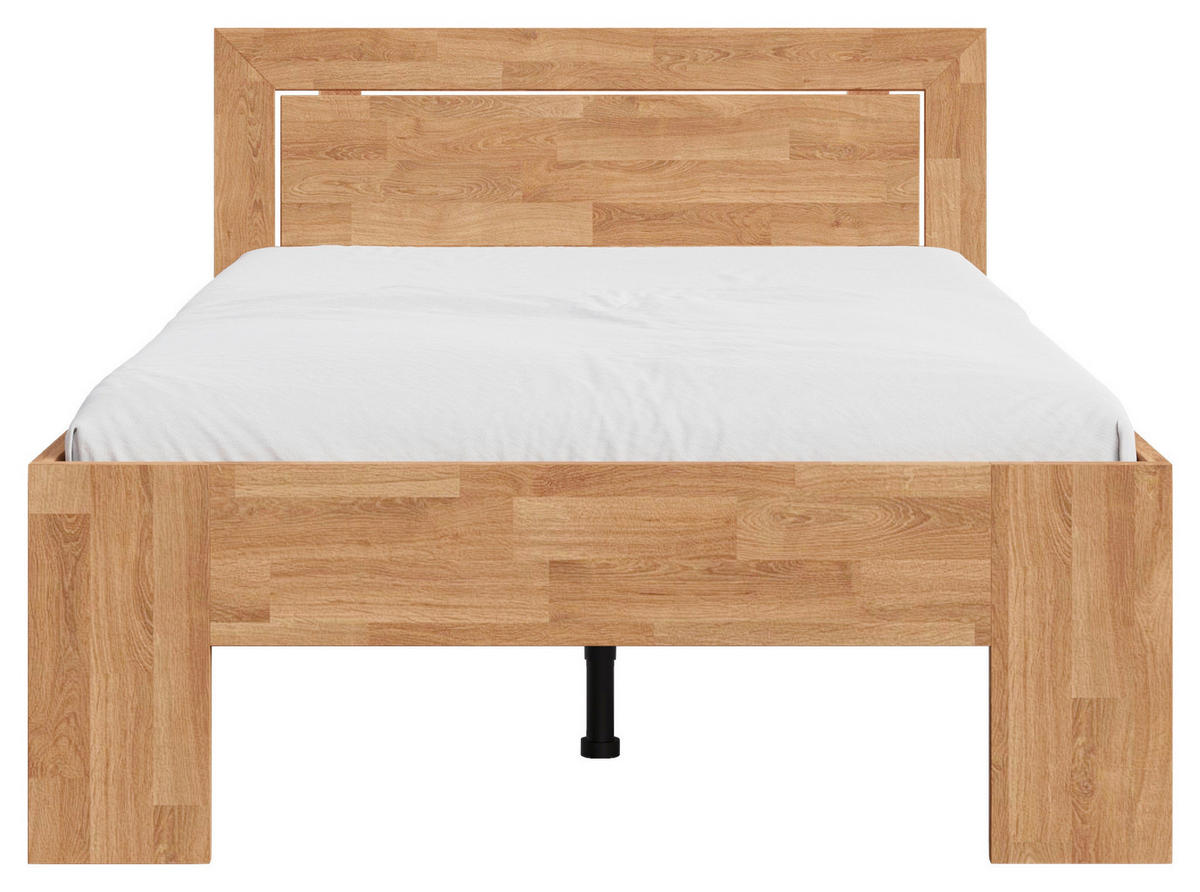 BETT 140/200 cm  in Eichefarben  - Eichefarben, Natur, Holz (140/200cm) - Linea Natura