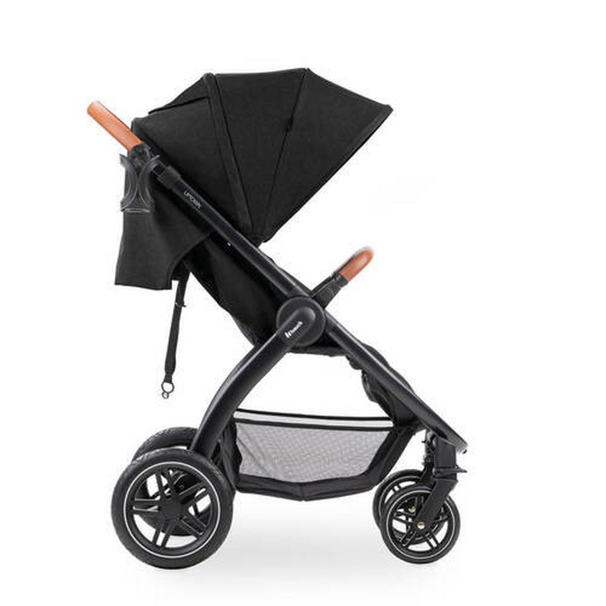 BUGGY Uptown  - Schwarz, Basics, Kunststoff/Textil (59.5/107/85cm) - Hauck