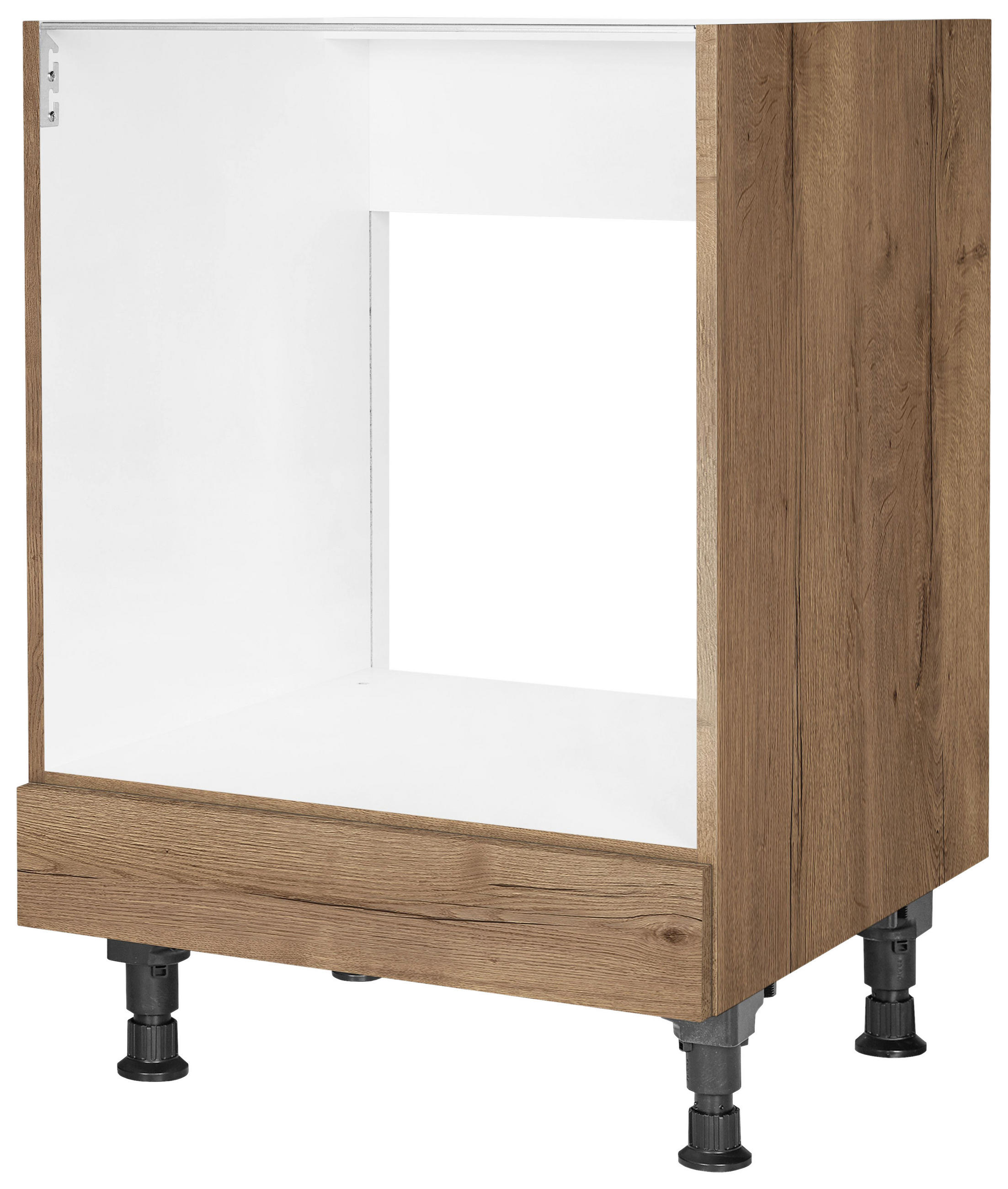 HERDUMBAUSCHRANK 60/87/56 cm  in Eiche dunkel  - Eiche dunkel, MODERN, Holzwerkstoff (60/87/56cm) - Nobilia