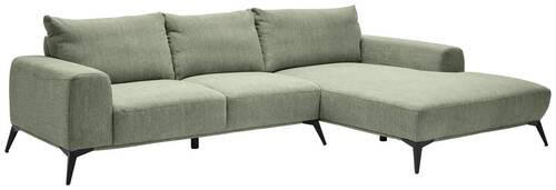 Thumbnail - Stylife Ecksofa, Olivgrün, Textil, 3-Sitzer, Füllung: Schaumstoff, Ottomane rechts, L-Form, 298x187 cm, Stoffauswahl, se...