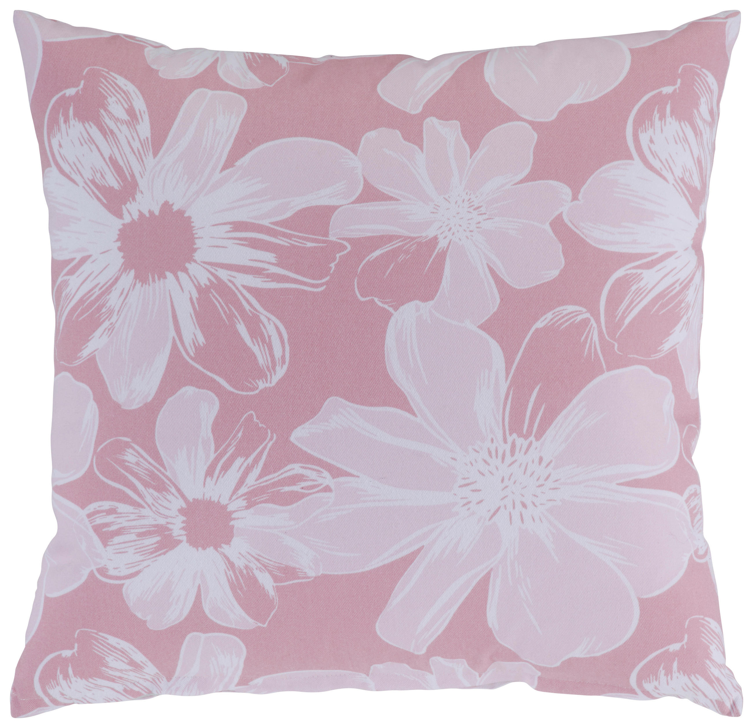 ZIERKISSEN     - Rosa, KONVENTIONELL, Textil (40/40cm) - Esposa