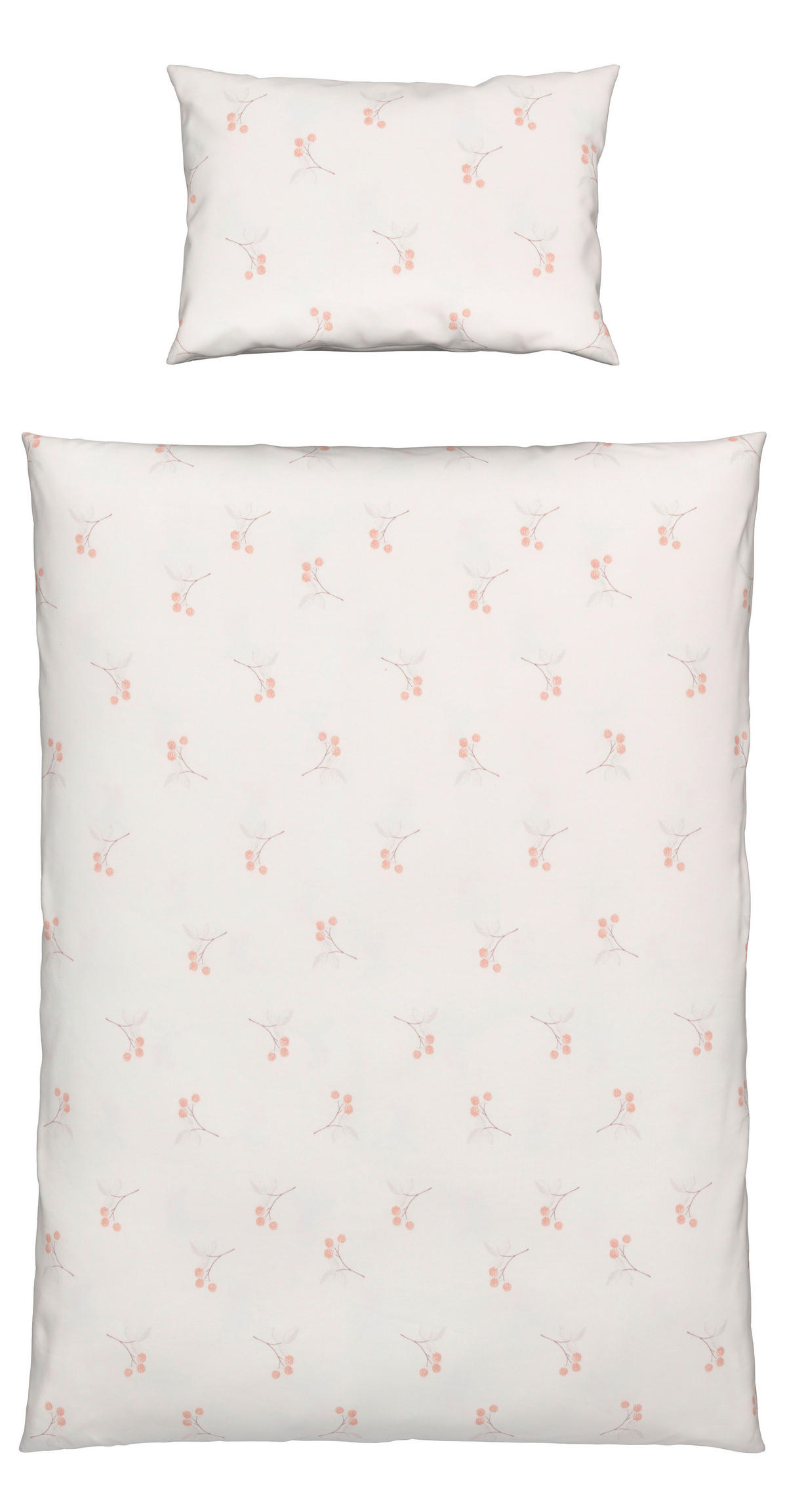BABYBETTWÄSCHE 100/135 cm  - Weiß, Basics, Textil (100/135cm) - Patinio