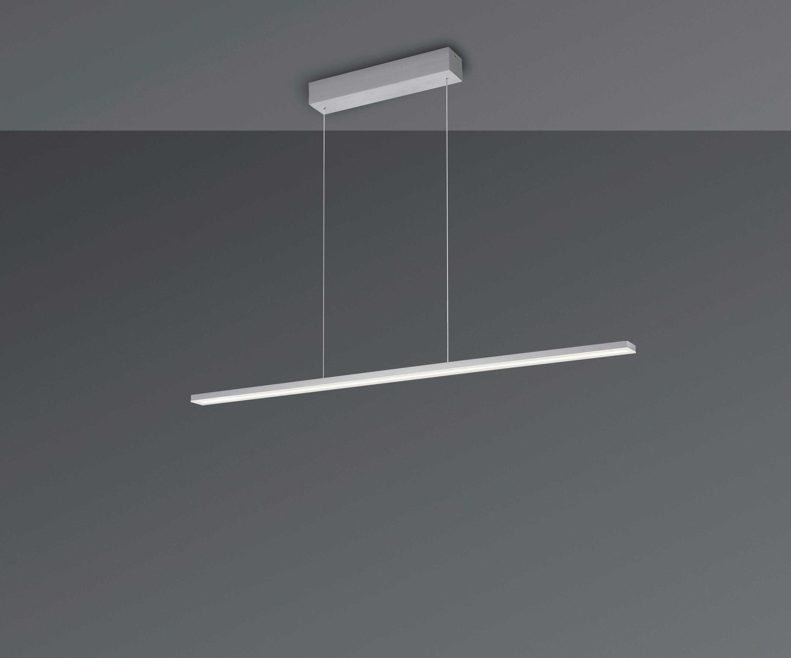 LED-HÄNGELEUCHTE 119/4/30-140 cm  - Alufarben, KONVENTIONELL, Metall (119/4/30-140cm) - BOPP