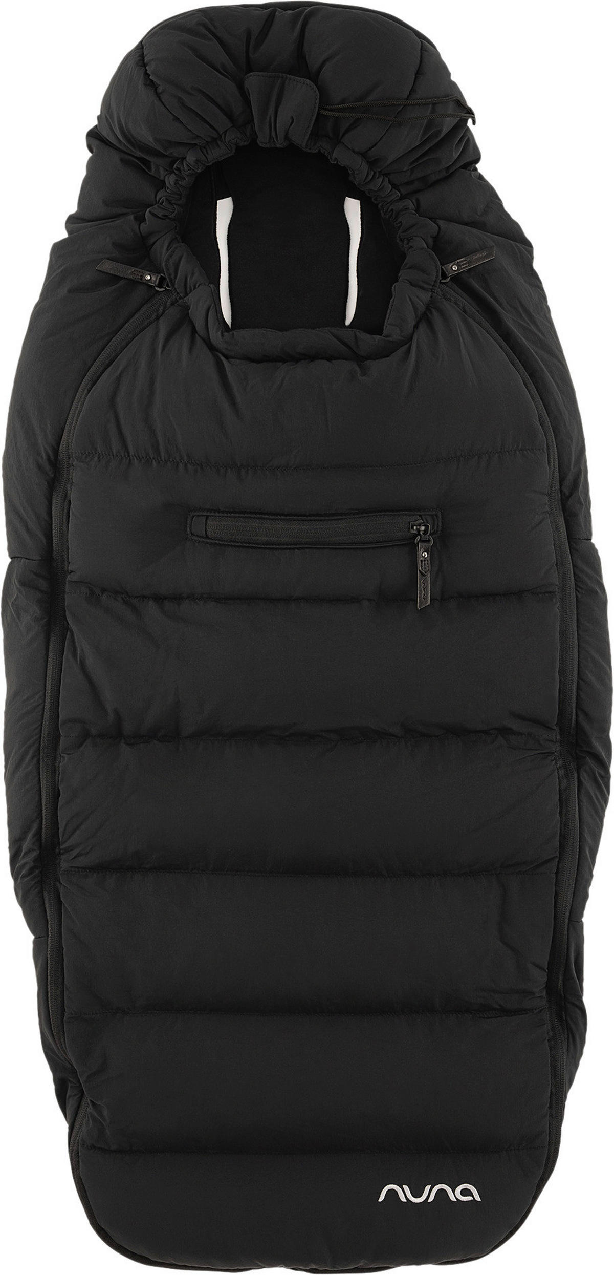 FUßSACK  - Schwarz, Basics, Textil (99/42/14cm) - Nuna