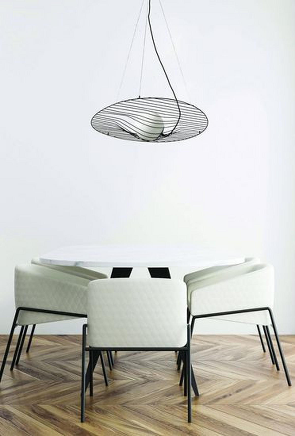 VISEČA SVETILKA  Homa      70/200 cm       - črna, Design, kovina (70/200cm)