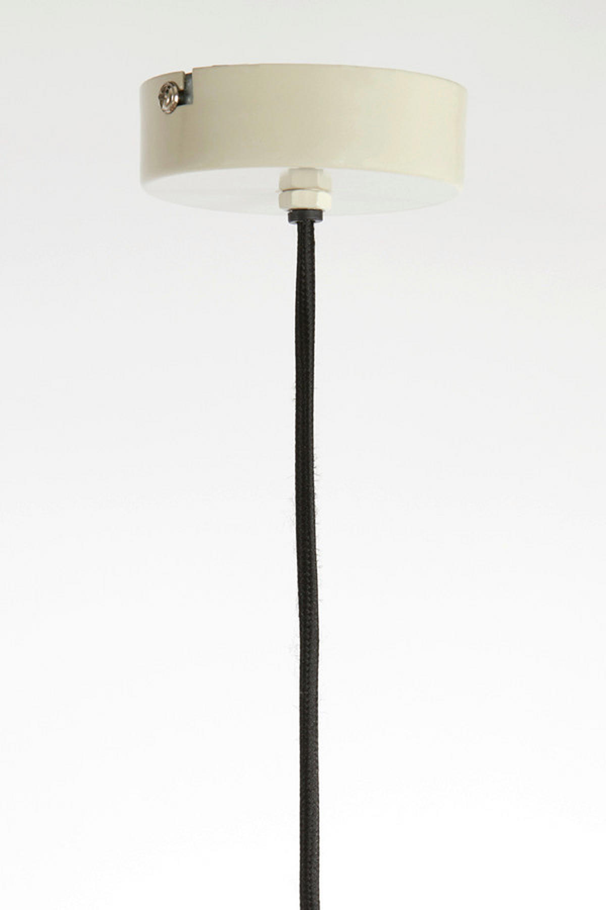 HÄNGELEUCHTE Felida 53/37 cm   - Creme, Basics, Textil/Metall (53/37cm) - Light & Living