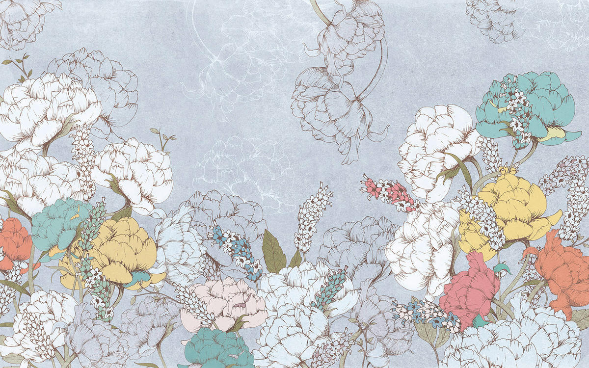VLIESTAPETE 2,5 m  - Multicolor, Basics (400/250cm) - Xora