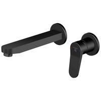 WASCHTISCHARMATUR 340 1814 3 S  - Schwarz, MODERN, Metall (22,9/10/22cm)