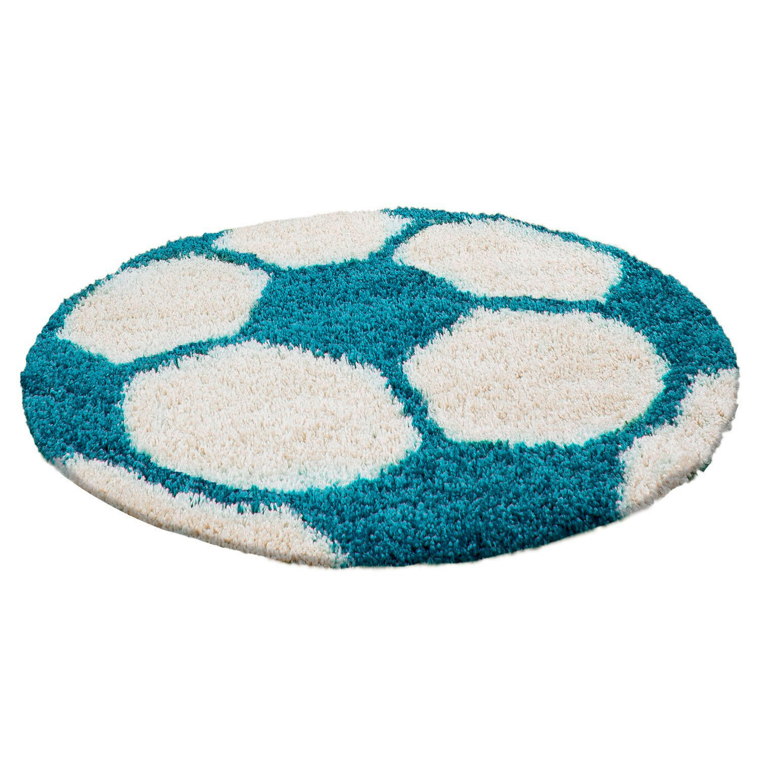 BARNMATTA 100/100 cm Fun  - blå, Trend, textil (100/100cm) - Ben'n'jen