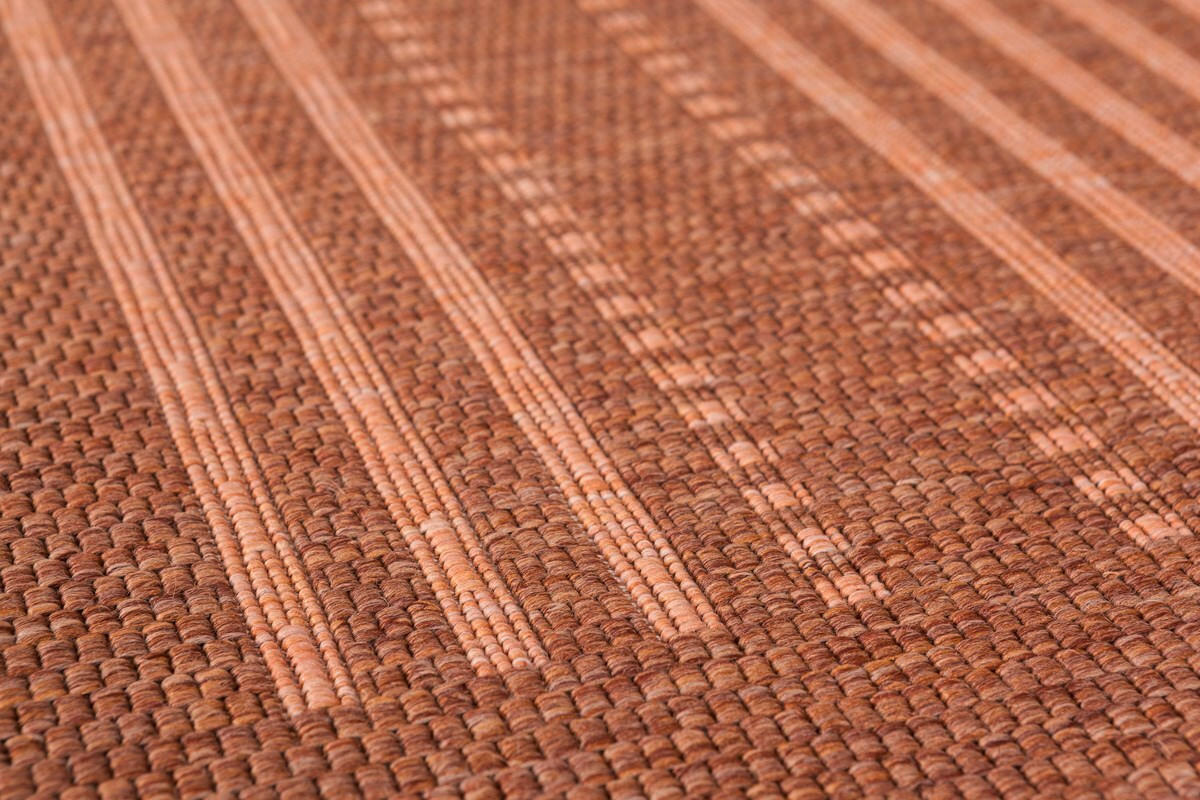 FLACHWEBETEPPICH 60/110 cm Sweden - Stockholm 526 Kaffee Multicolor  - Multicolor, KONVENTIONELL, Textil (60/110cm)