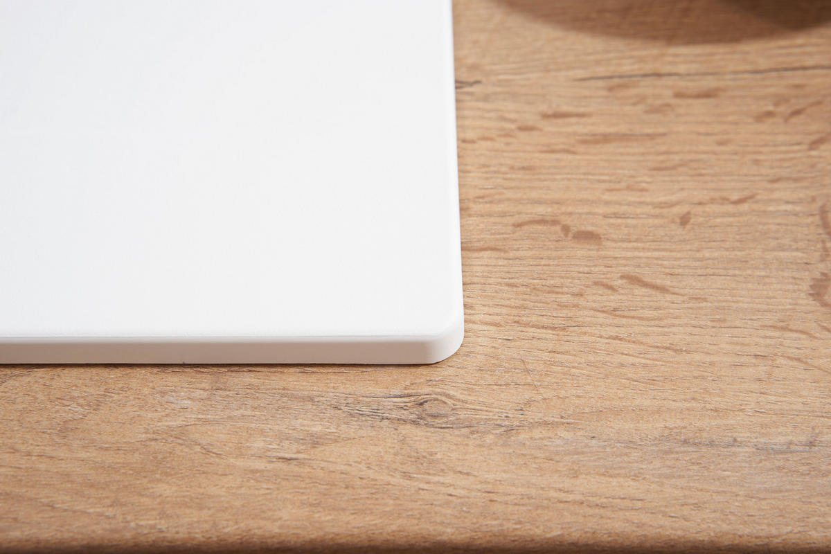 SPÜLE 1712DENVER86X50W  - Weiß, Trend, Glas/Kunststoff (86/20/50cm) - Respekta