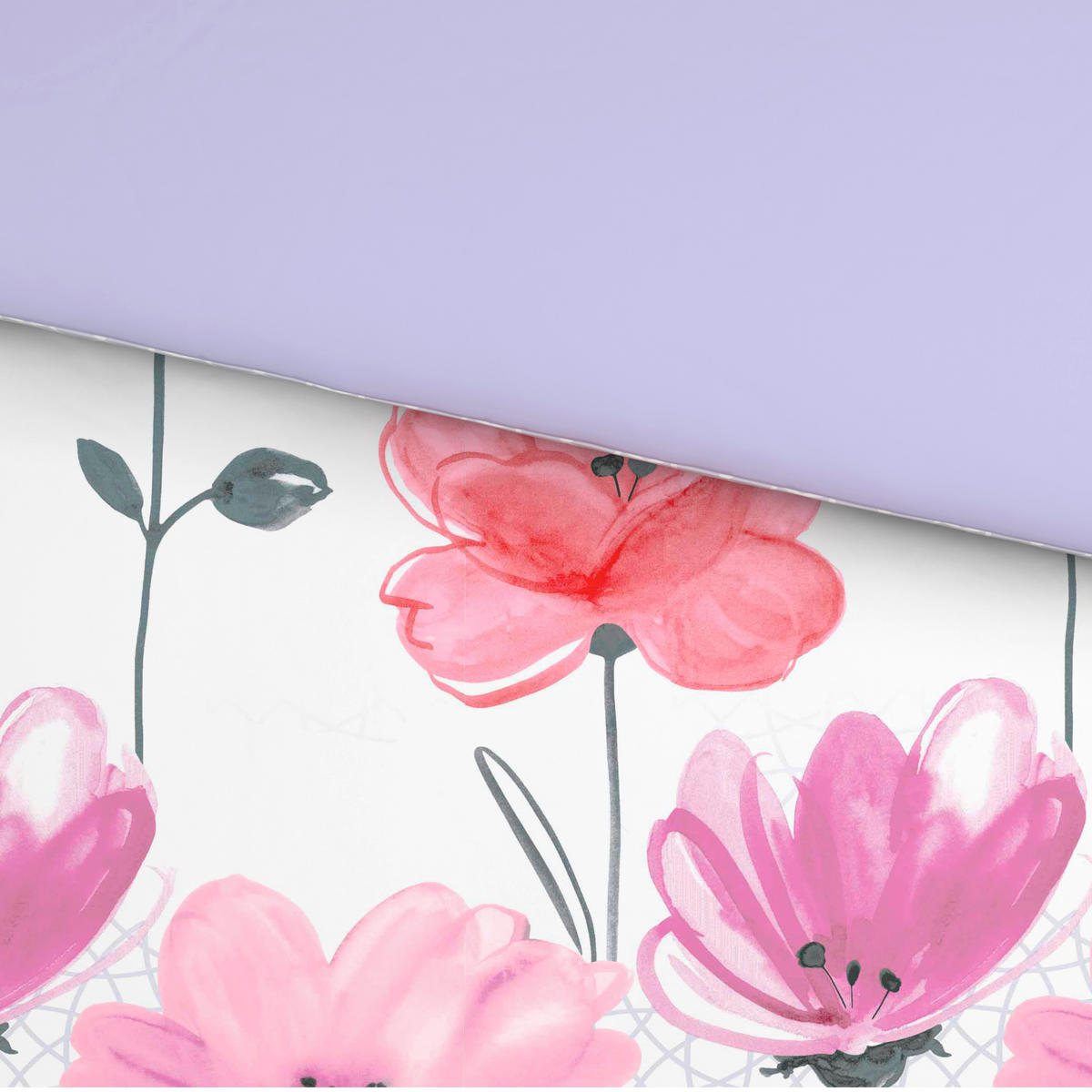 BETTWÄSCHE Renforcé 140/200 cm  - Multicolor, KONVENTIONELL, Textil (140/200cm) - Esposa