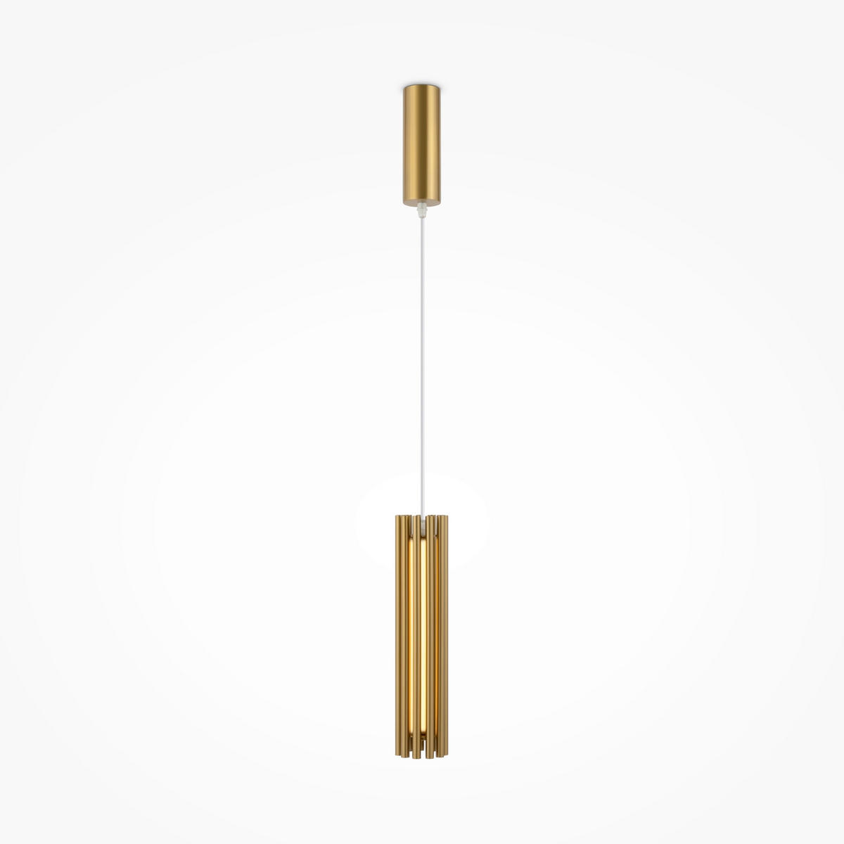 VISIACE SVIETIDLO, 8,1/36 cm  - zlatá/mosadzná, Trend, kov/plast (8,1/36cm) - MAYTONI